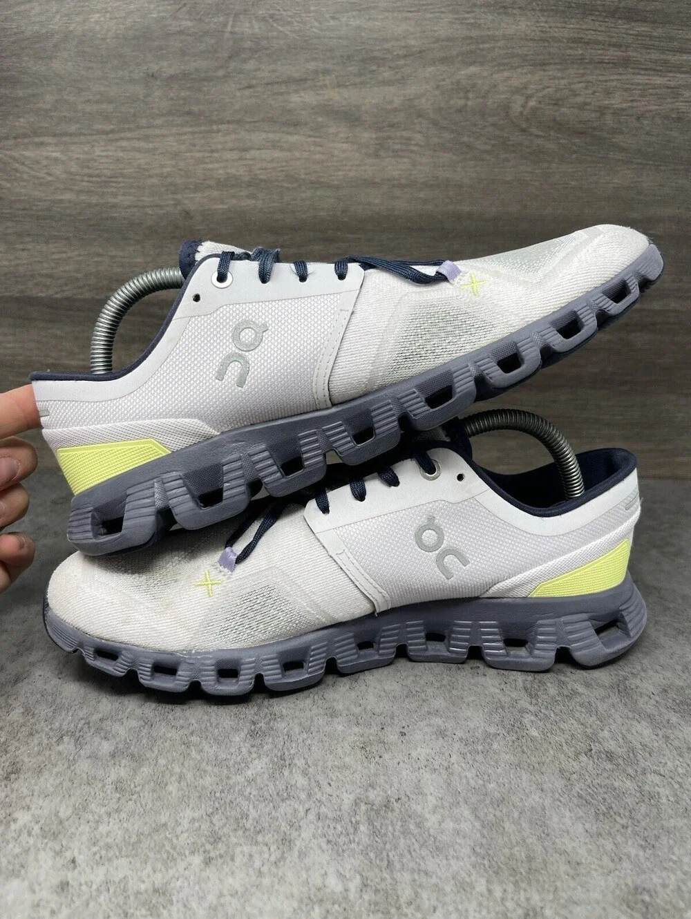 On Cloud X 3 Womens Size 9 Orchid Iron CloudTec Speedboard Running Training